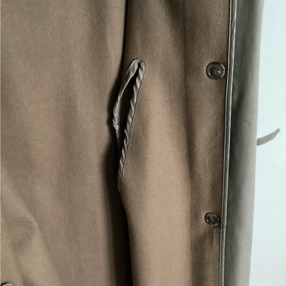 Trench coat Sz 40 Macy’s CLUB ROOM raincoat wool liner 4 seasons EUC - Picture 9 of 10